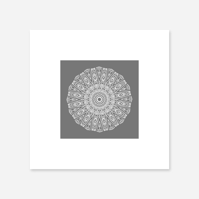Abstract circle pattern with grey background minimalist printable wall art, digital print